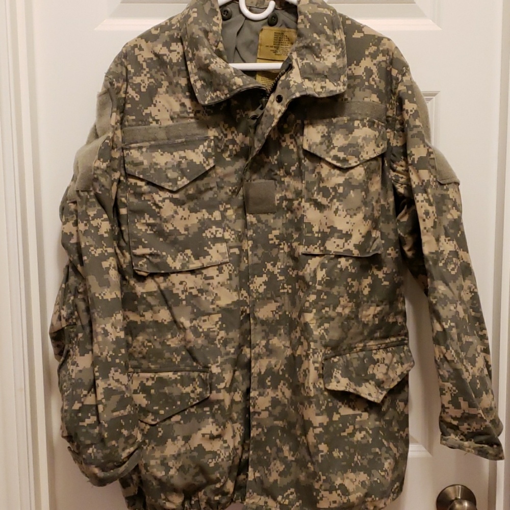 Army ACU Cold Weather Field Coat - Medium Long